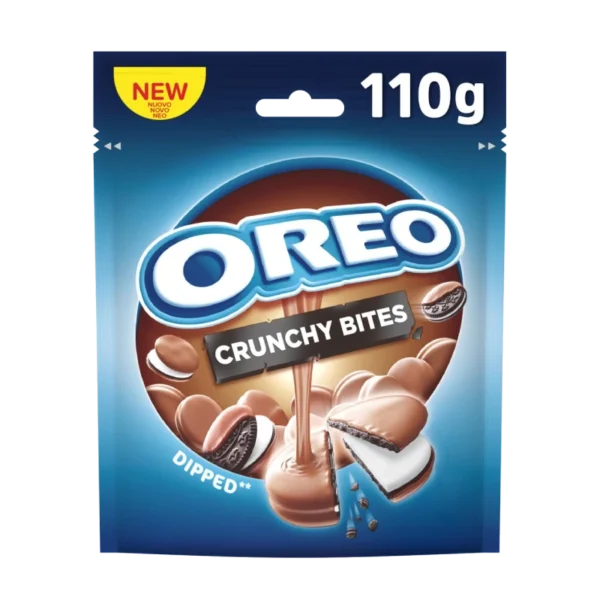 Galletas de cacao rellenas de crema sabor vainilla Oreo 110 g